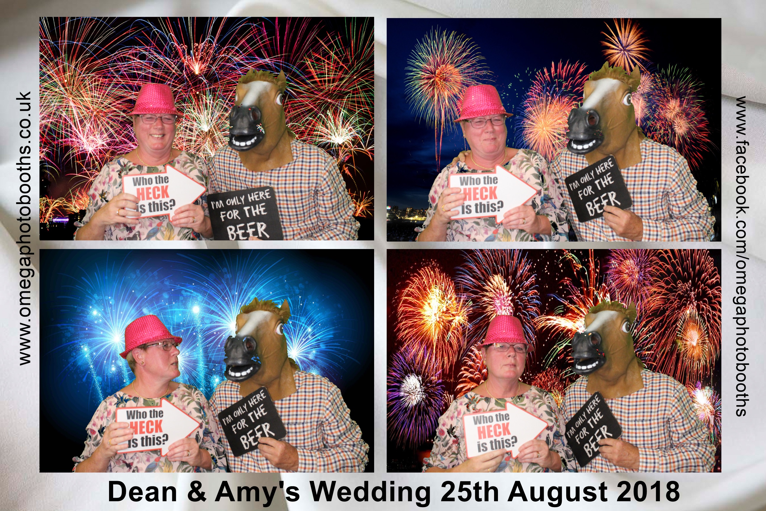 Dean & Amy's Wedding | View more photos from the event at gallery.omegaphotobooths.co.uk/u/Omega-Photobooths/Dean-Amys-Wedding